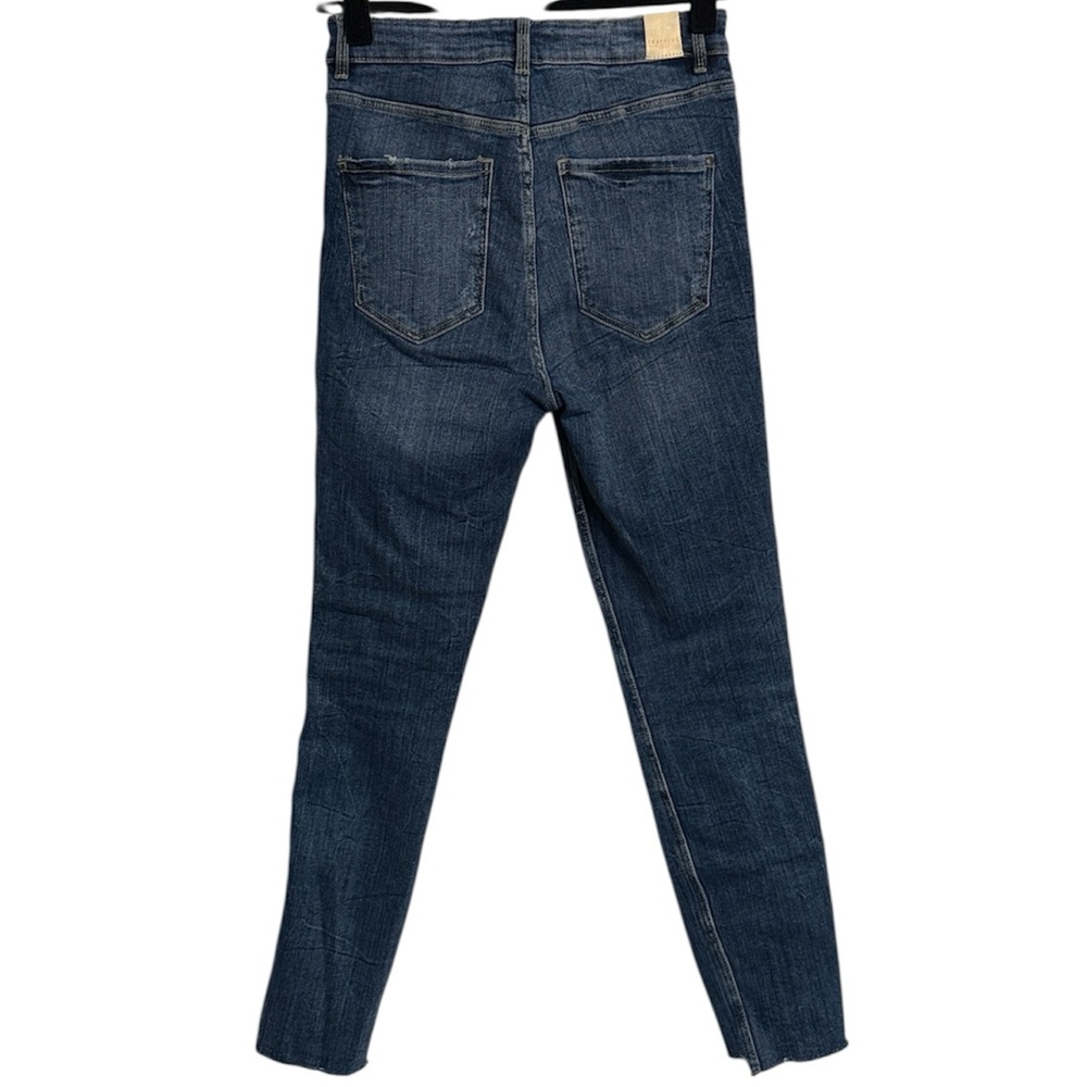 Zara Authentic Denim by TRF High Rise Skinny Jeans with Striped Sides - Picture 6 of 7